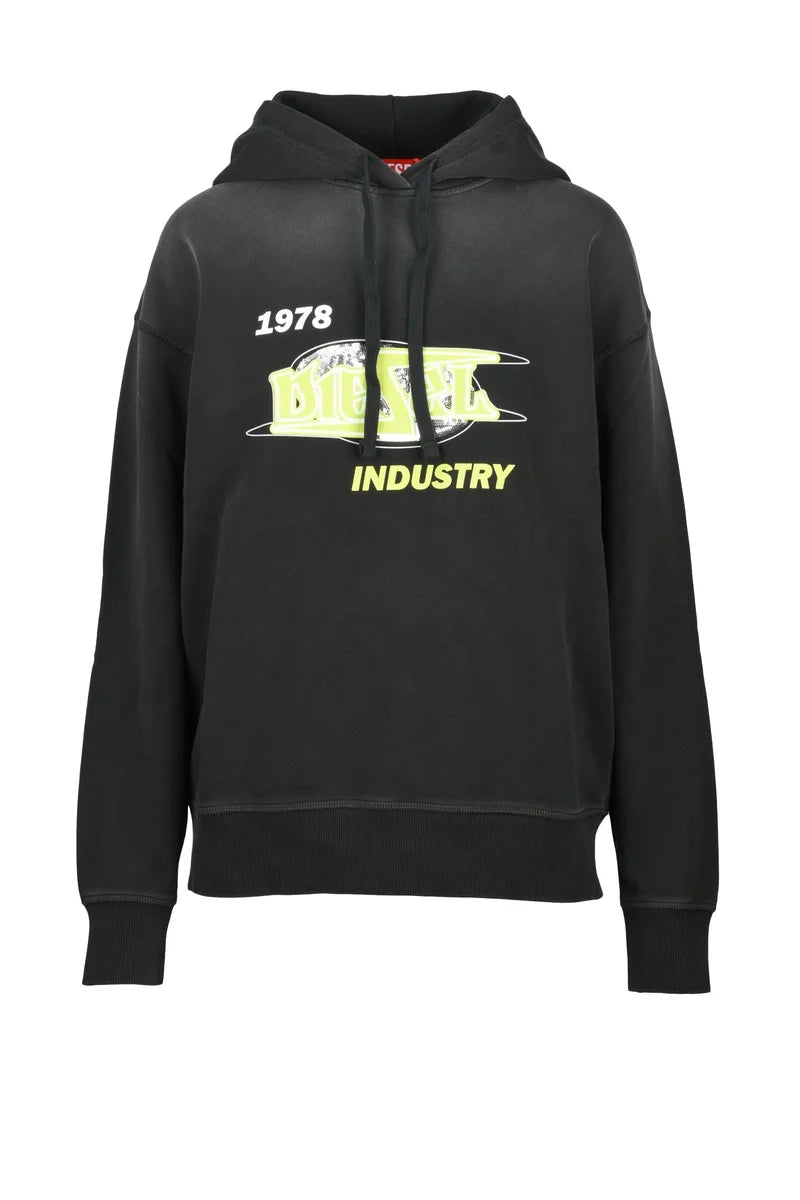 Women's Cropped Sweatshirt - Black
