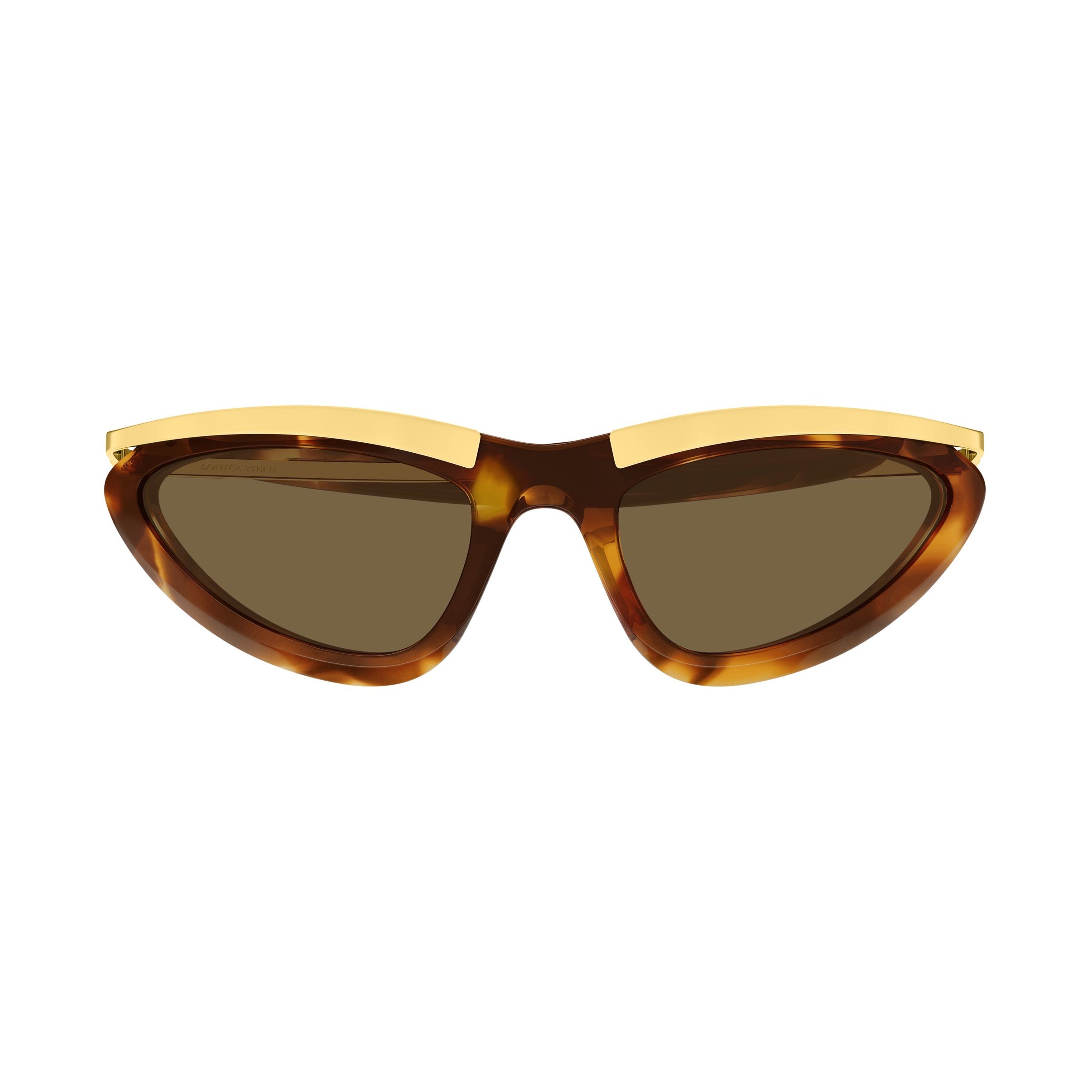 Tortoiseshell Bv1477s Gold Accent Cat-Eye Sunglasses