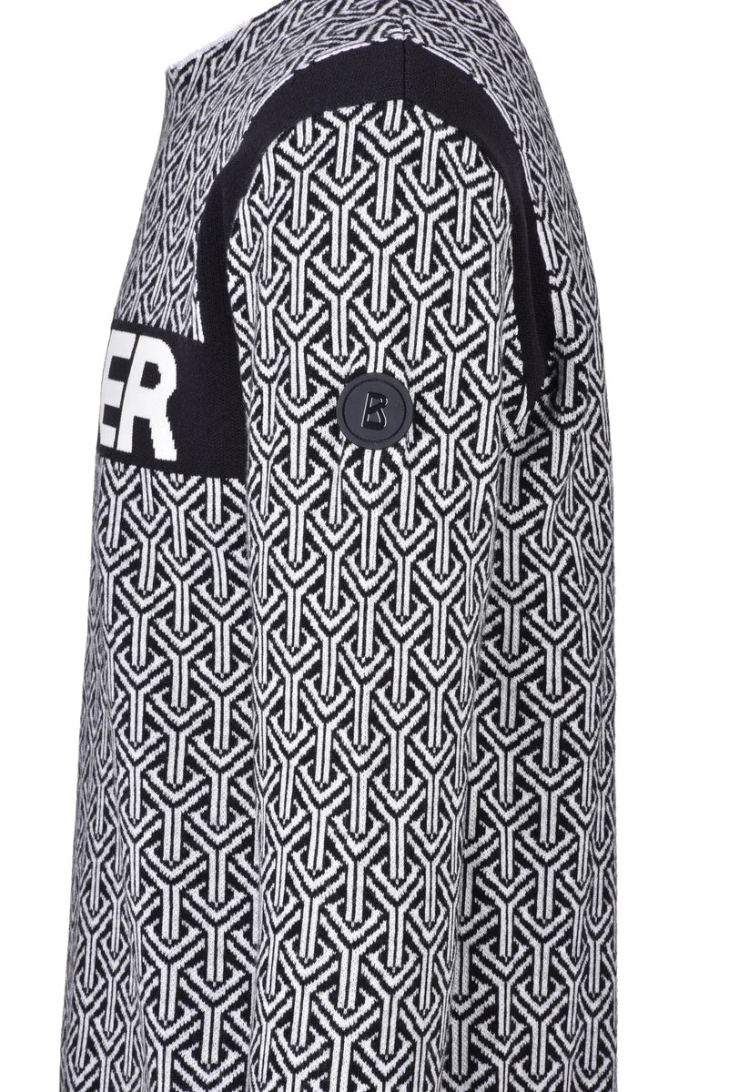 Crewneck Sweater - Black/White