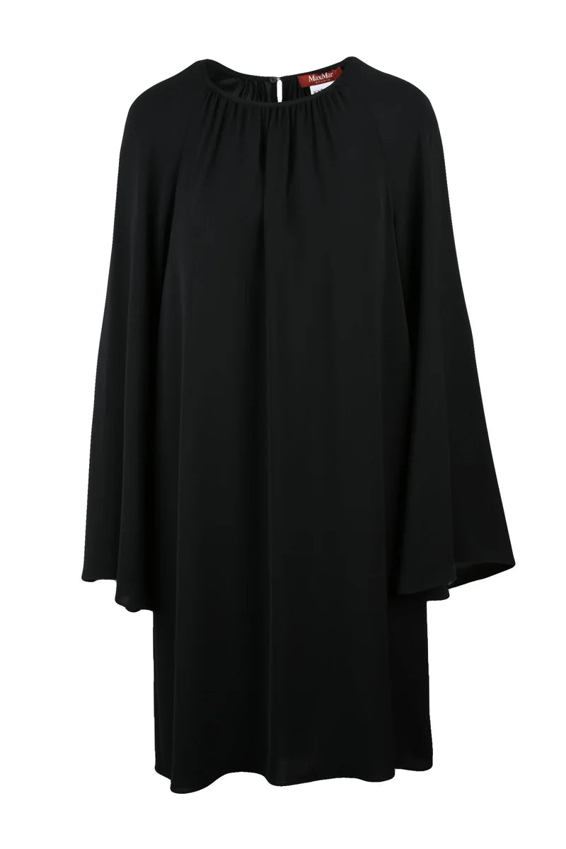 Madia Flared Dress - Black
