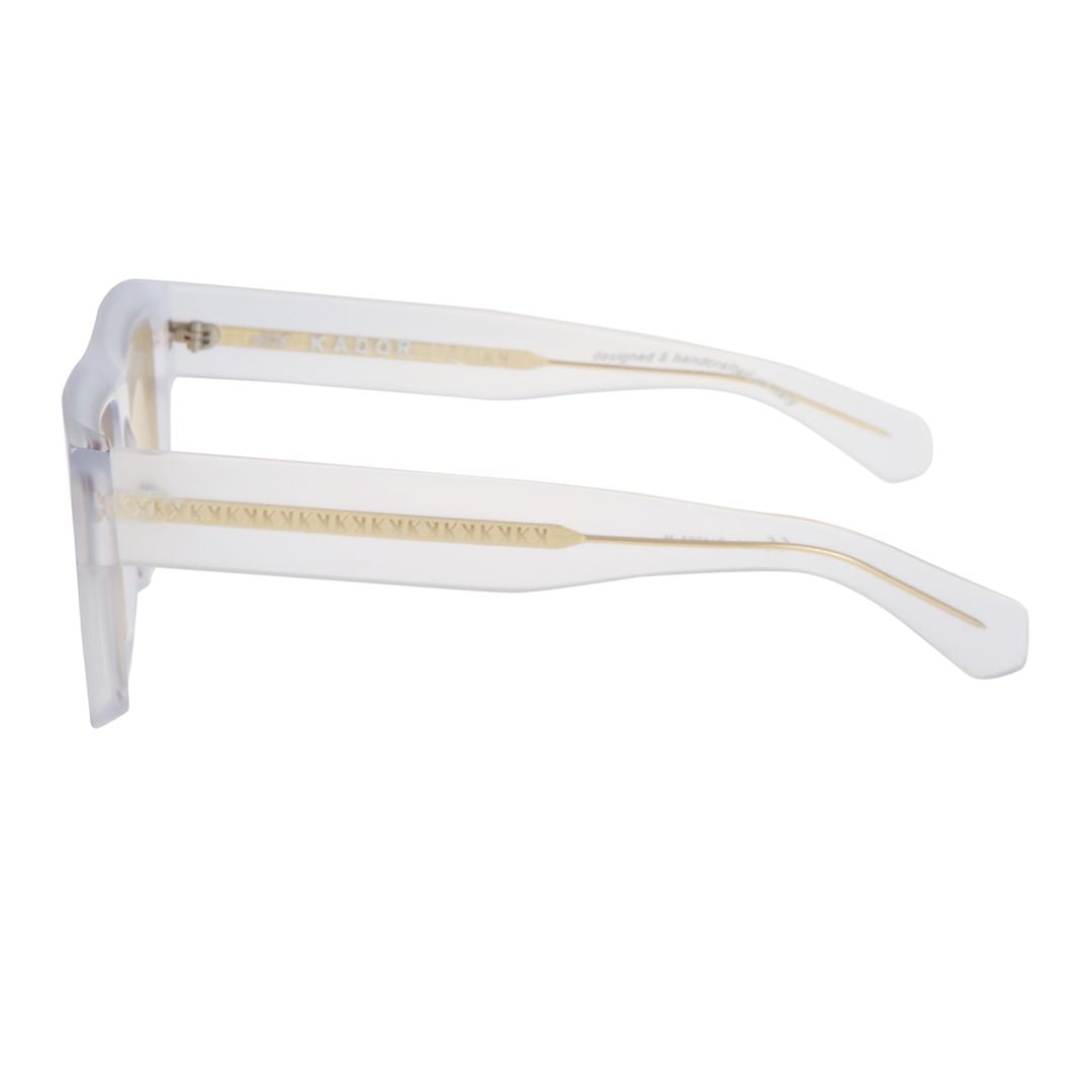 Bandit 1 Oversized Square Sunglasses with Translucent Finish
