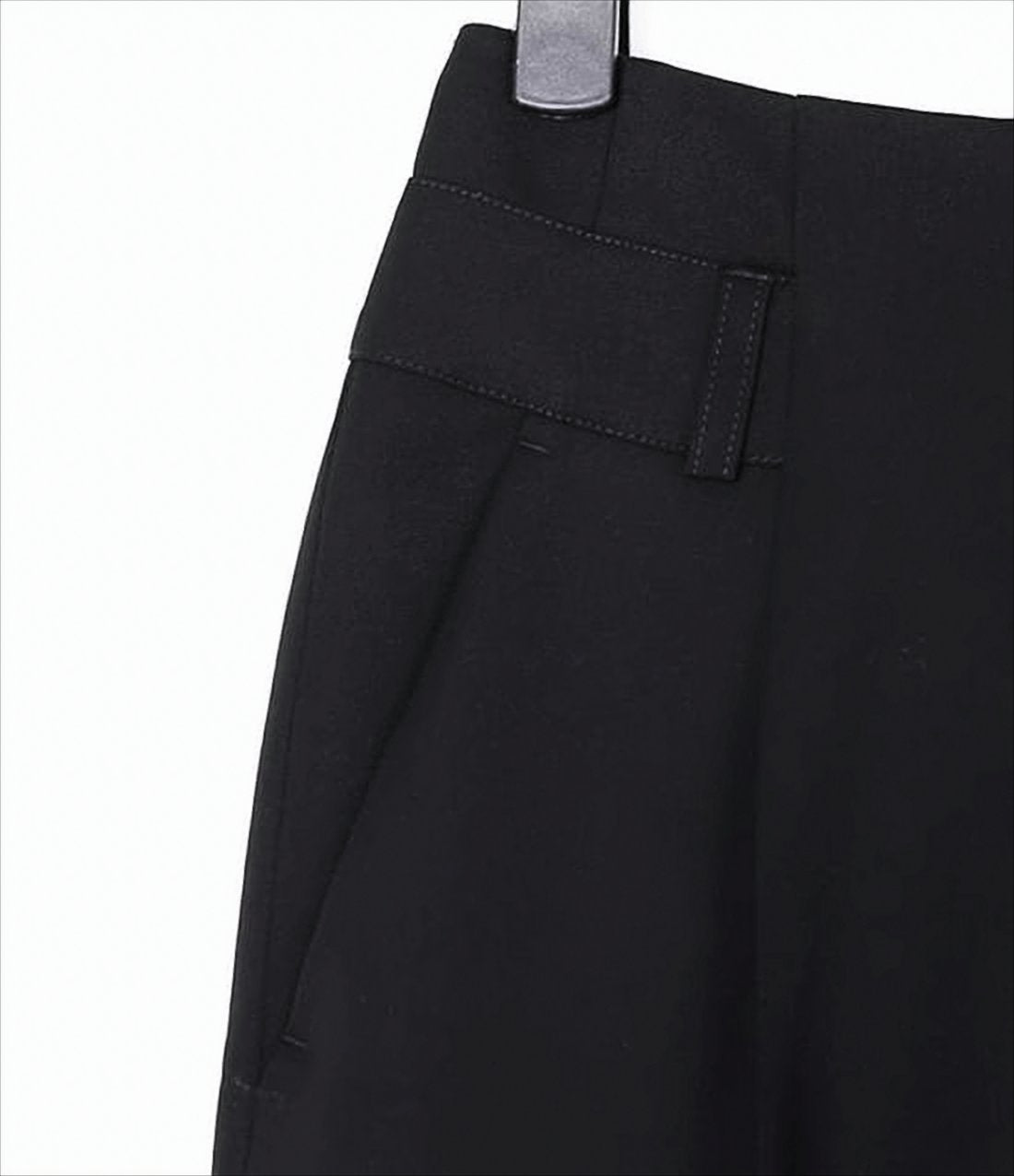 High-Waisted Tailored Straight-Leg Pants