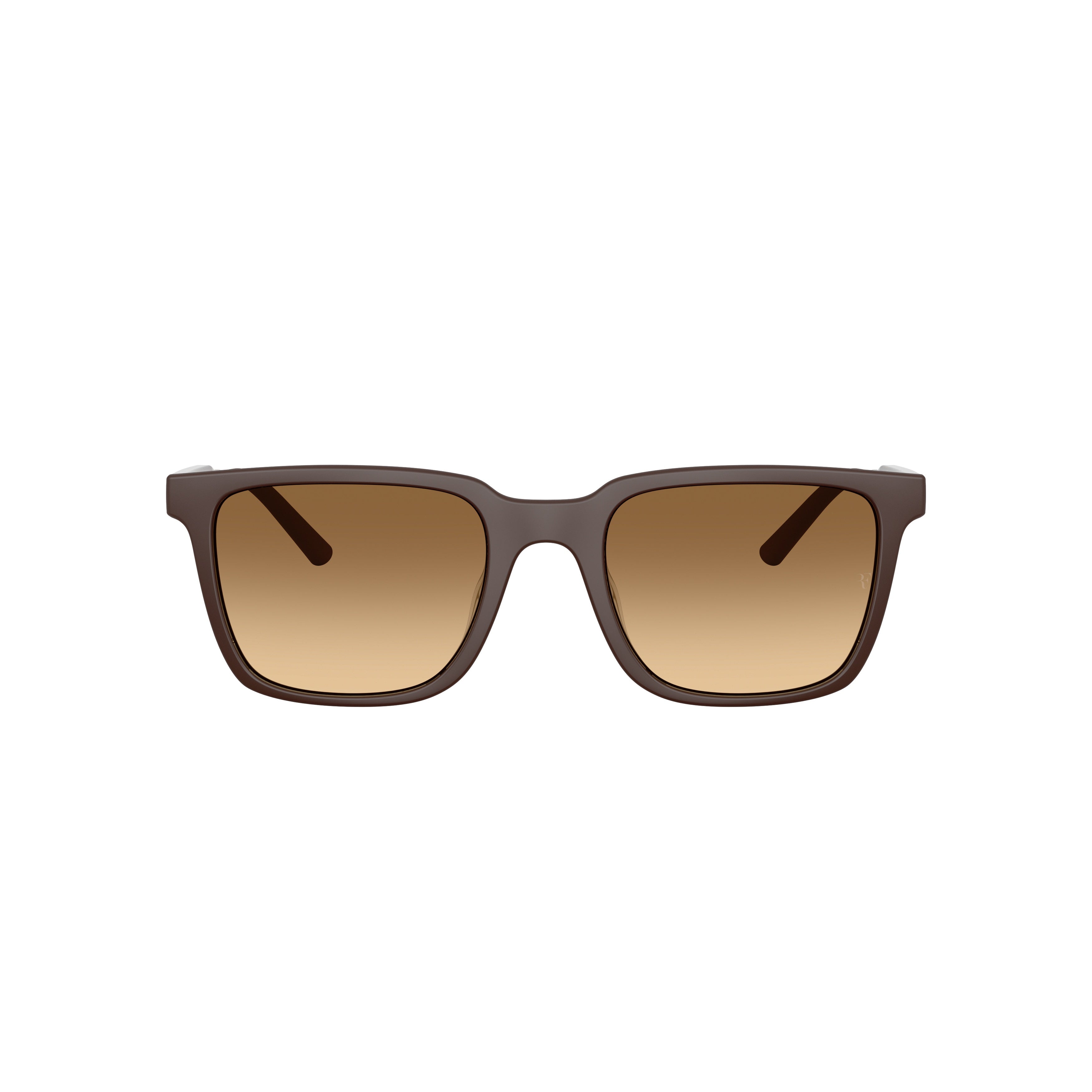 0ov5553su Square-Frame Sunglasses with Matte Finish and Gradient Lenses