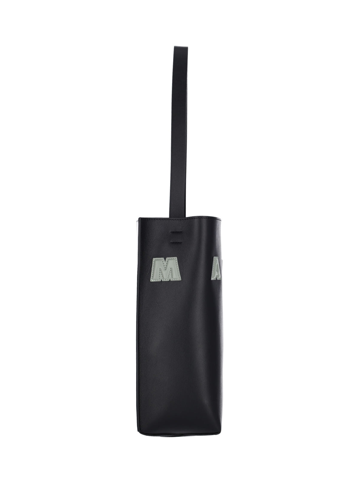 Structured Black Bag with Minimalist Design