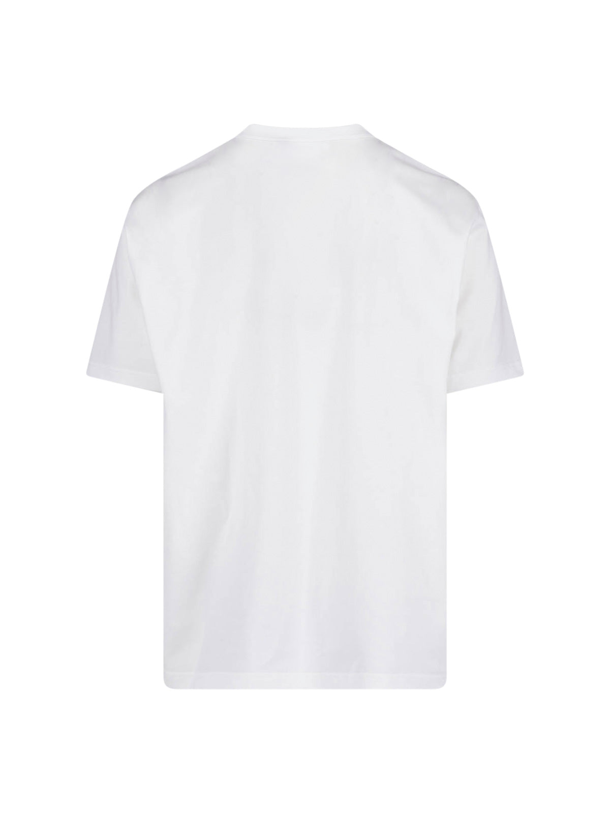 White Singer Graphic Print Cotton T-Shirt
