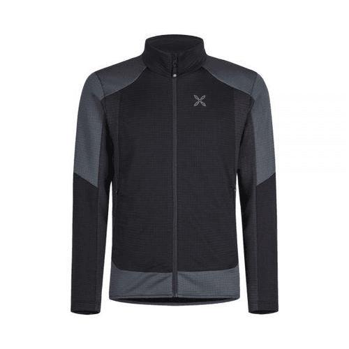 Panel Design Montura Jacket with High Collar and Full Zipper