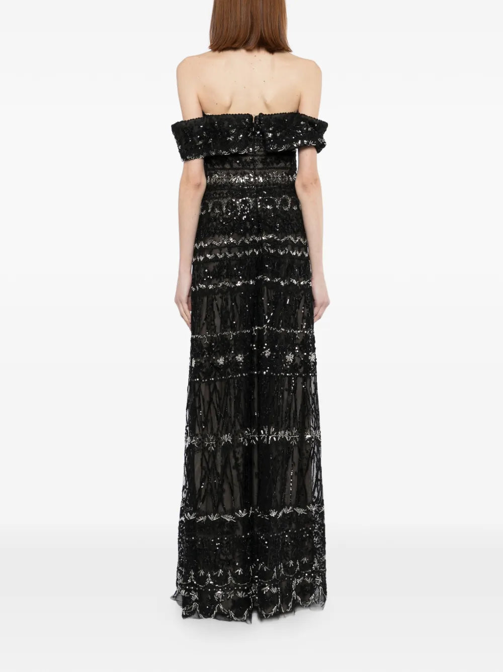 Beaded Tulle Dress