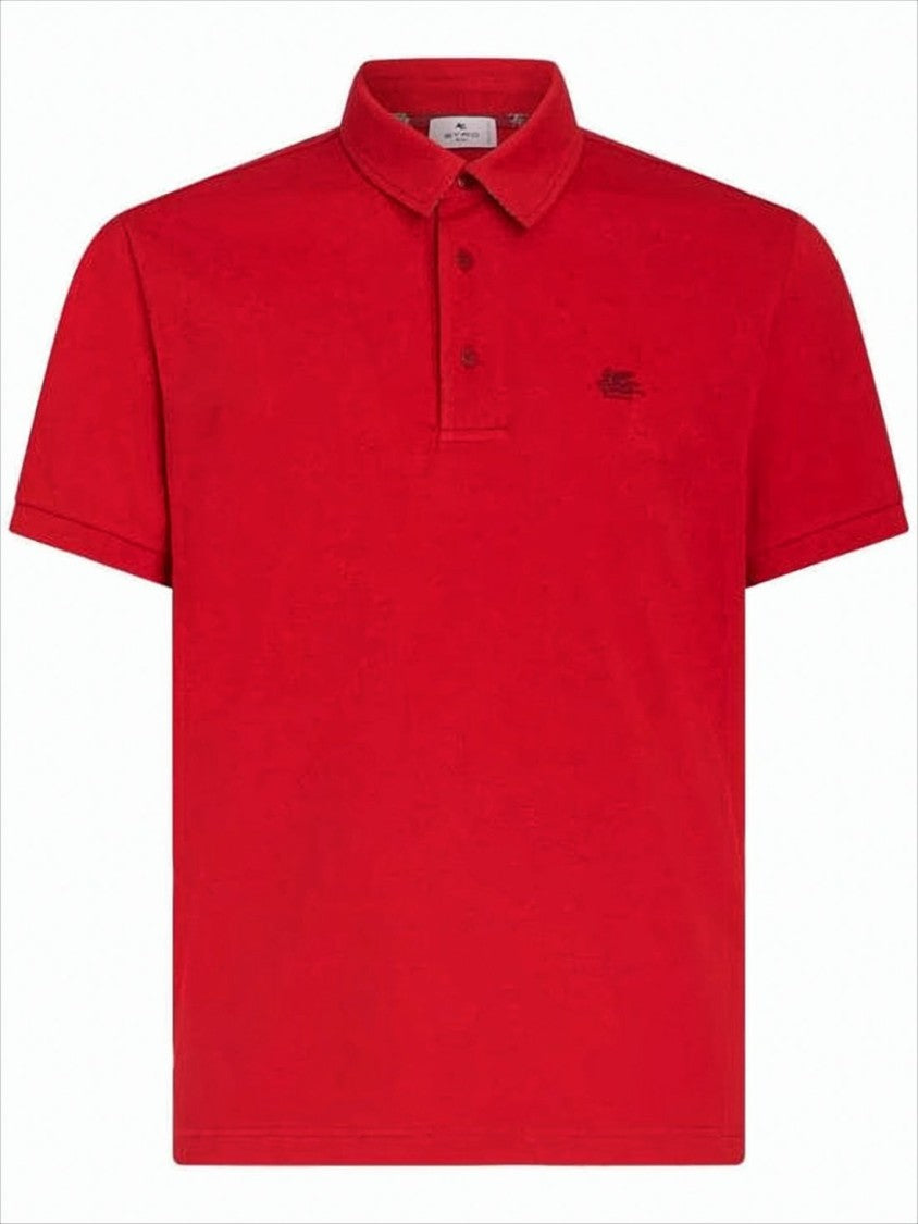 Solid Red Polo Shirt