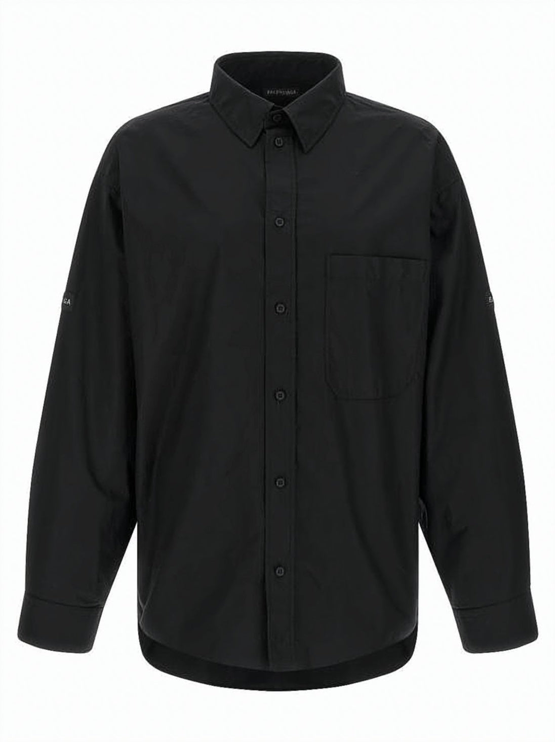 Classic Black Long-Sleeve Shirt