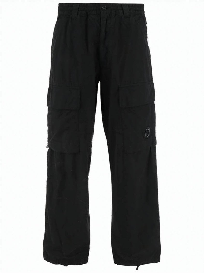 Relaxed Fit Cargo Pants With Adjustable Hems