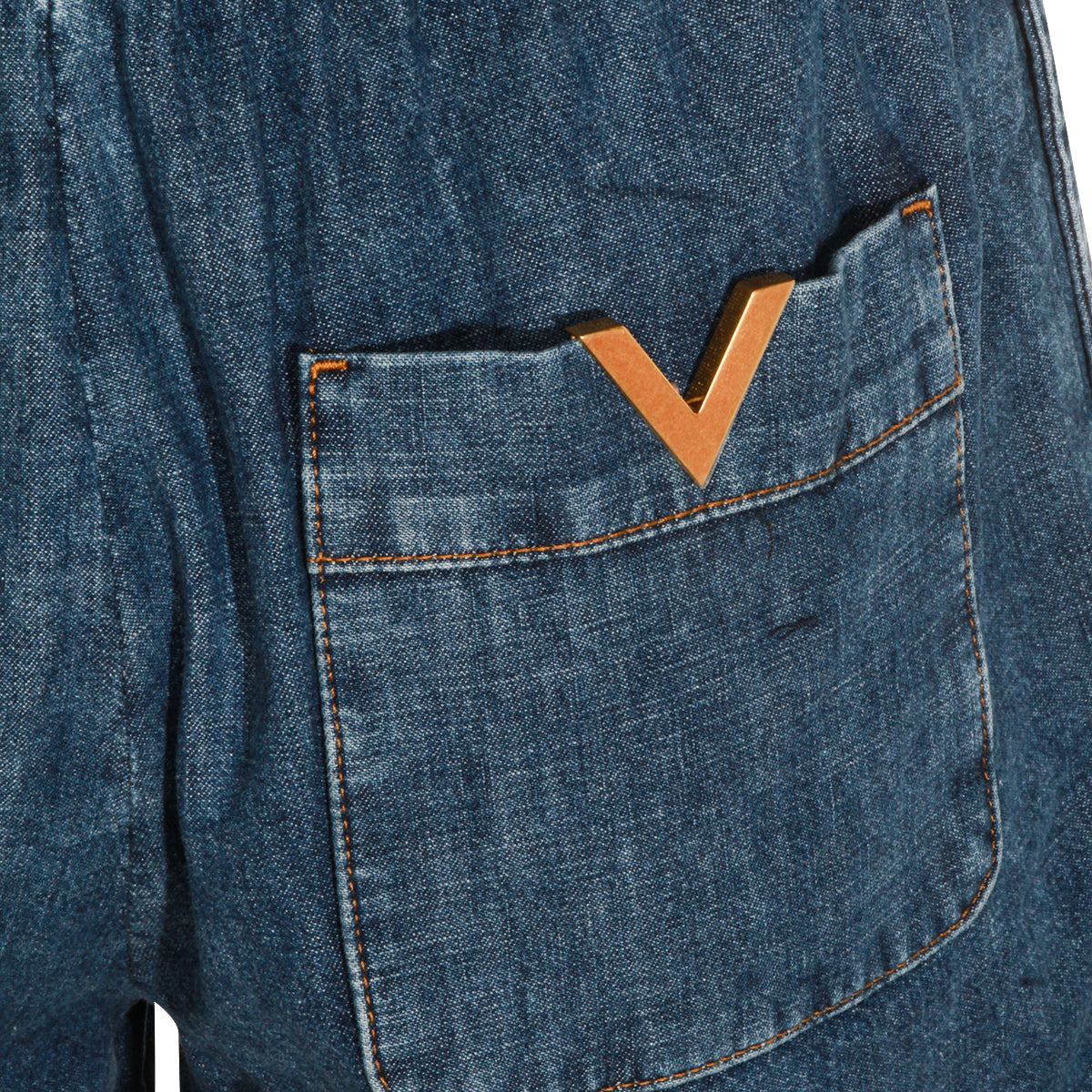 Denim Shorts With Relaxed Fit