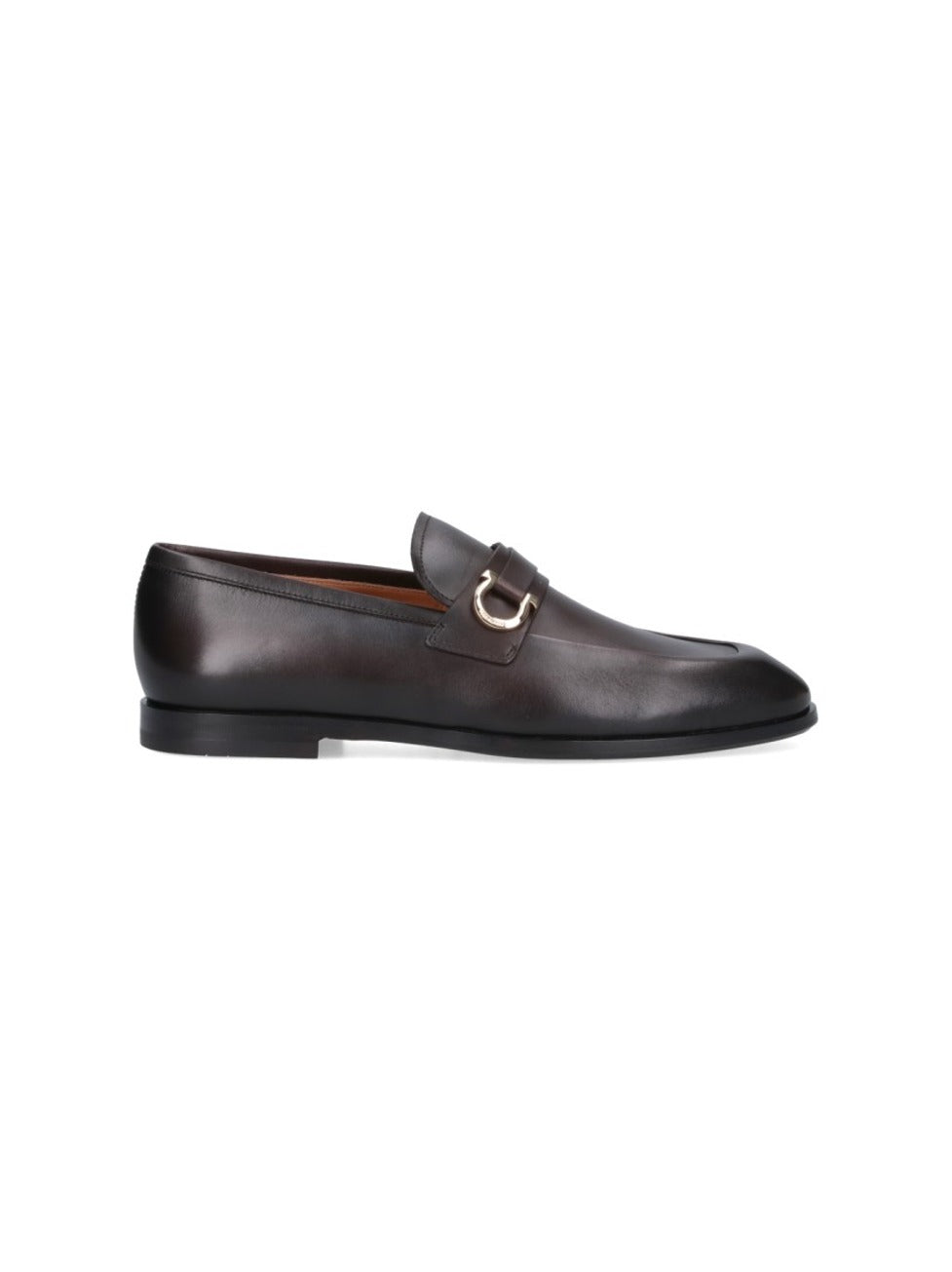 "Gancini" Loafers Brown