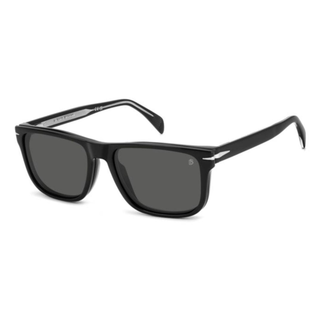 Db 1188/C Rectangular Black Acetate Eyeglasses