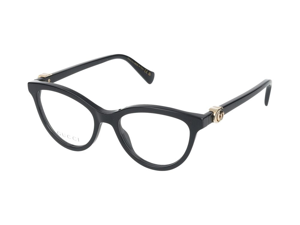 Eyeglasses GG1179O 001 black black transparent 49/17/145