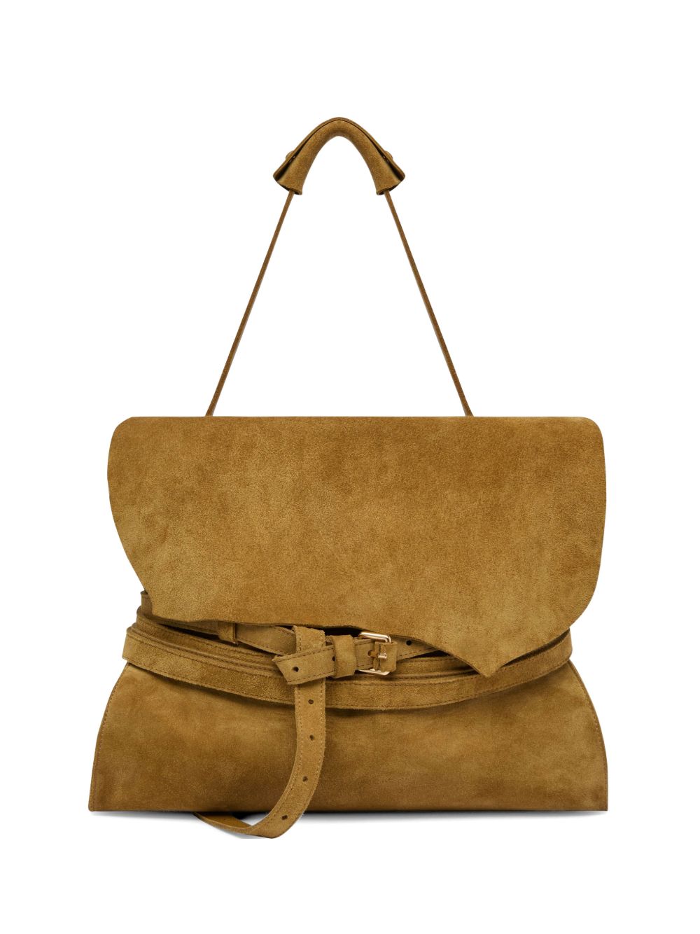 Suede-like Structured Bag
