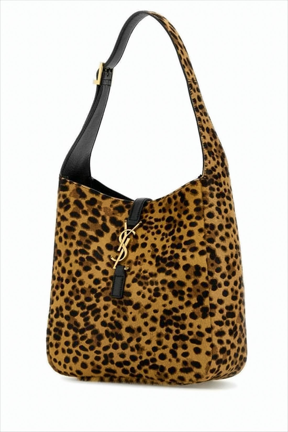 Leopard Print Calf Leather Tote Bag