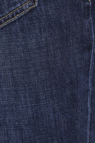 Denim Pants with Classic Five-Pocket Design