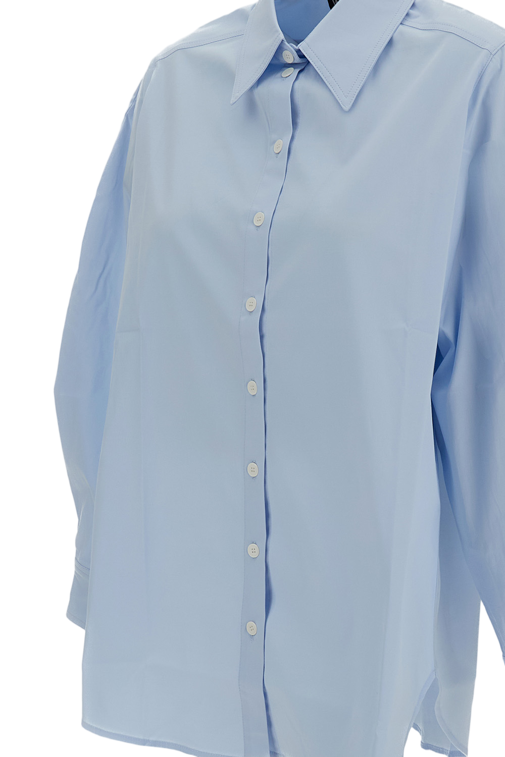 Clear Blue Shirt with Classic Collar