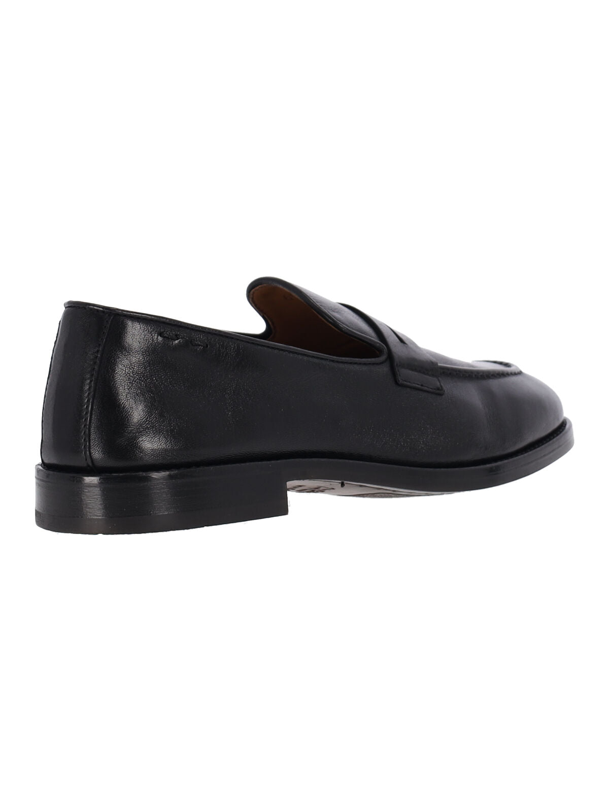 Black Leather Loafers