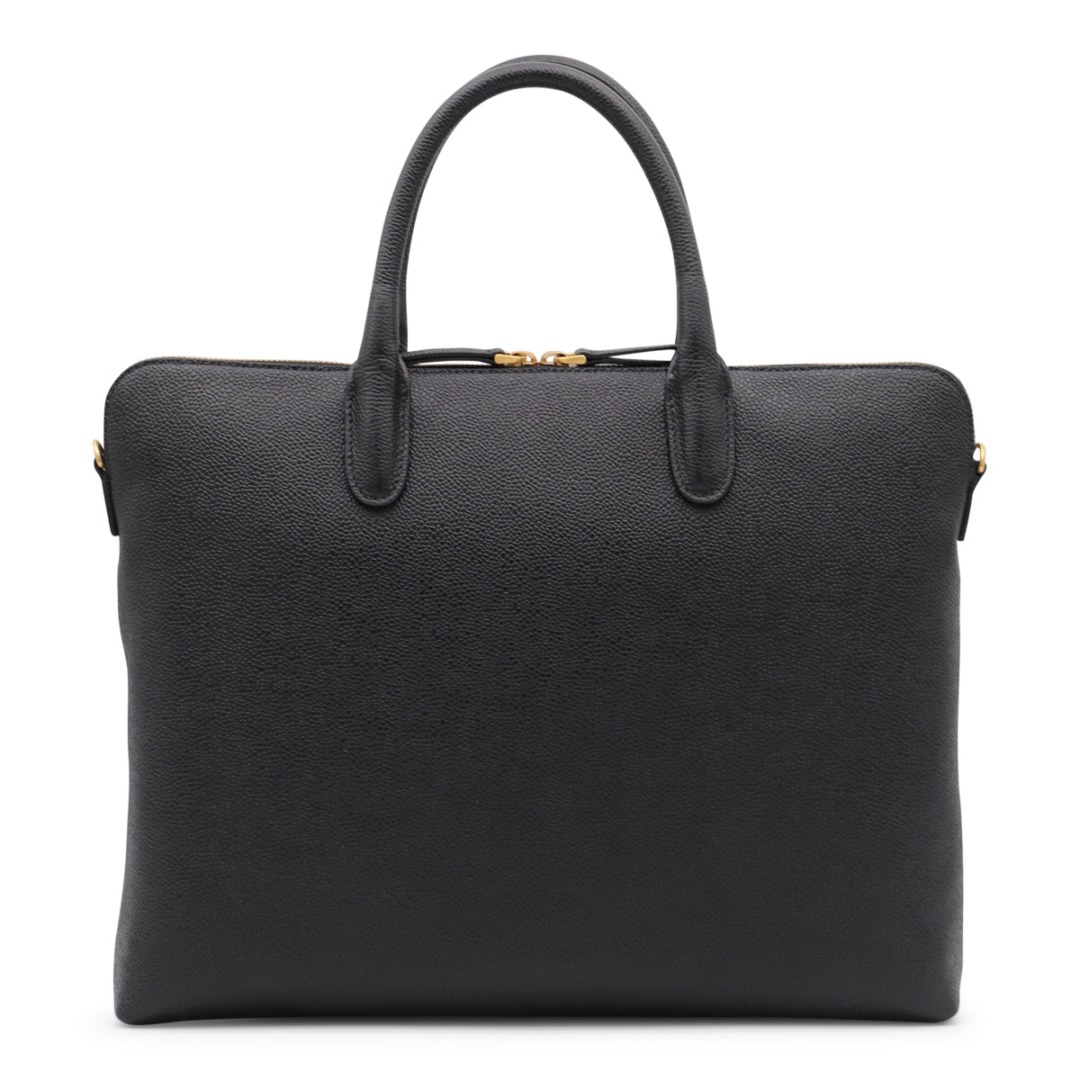 Black Top Handle Bag