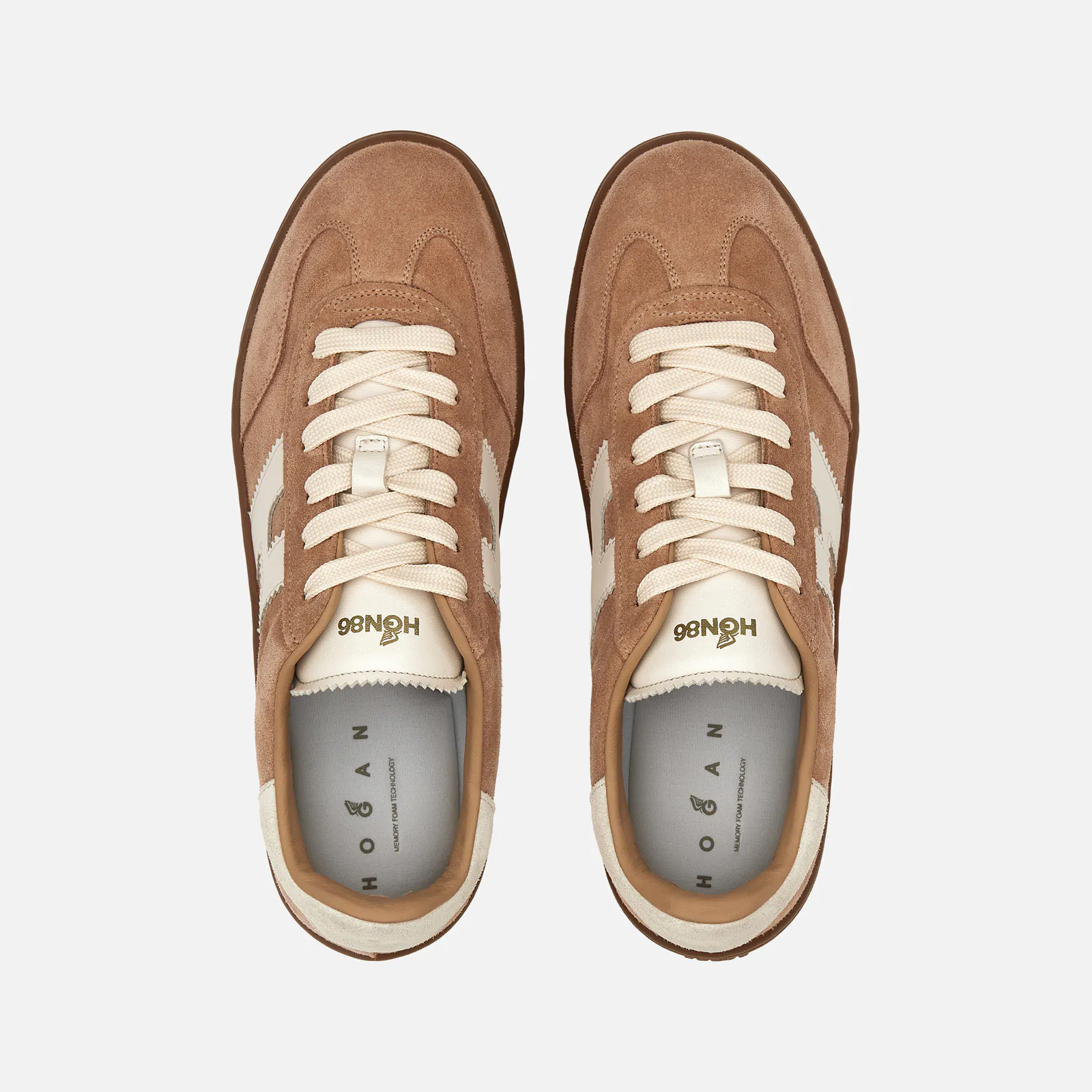 Cool H Beige Calfskin Sneakers
