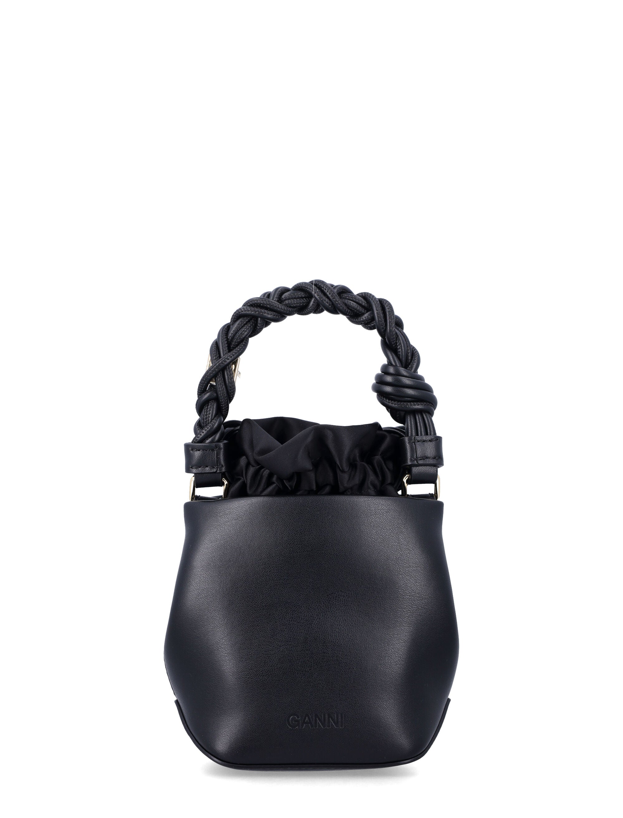 Black Mini Bou Bucket Bag