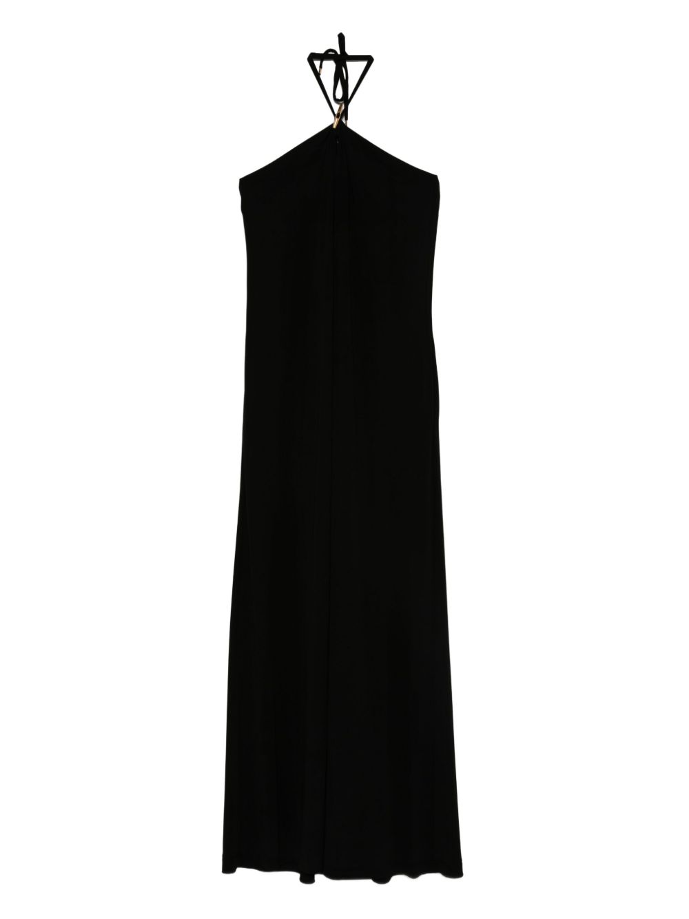 Maxi-Length Halterneck Dress