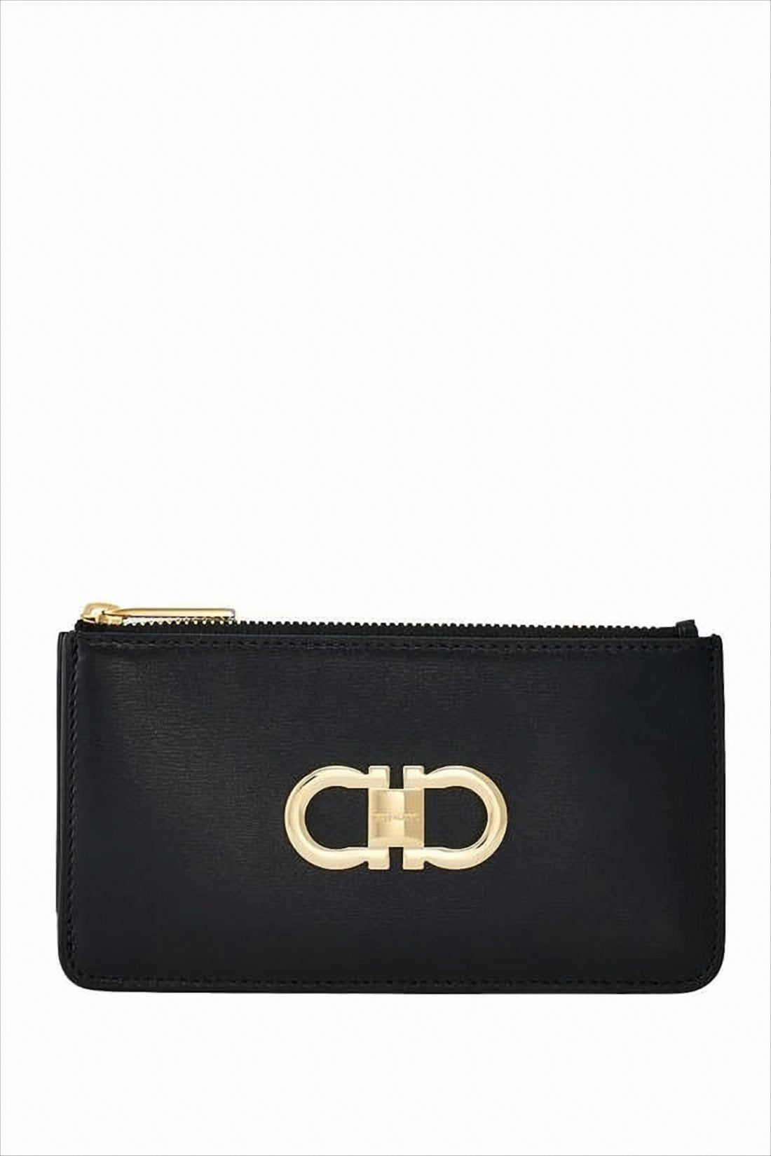 Rectangular Calf Leather Card Wallet