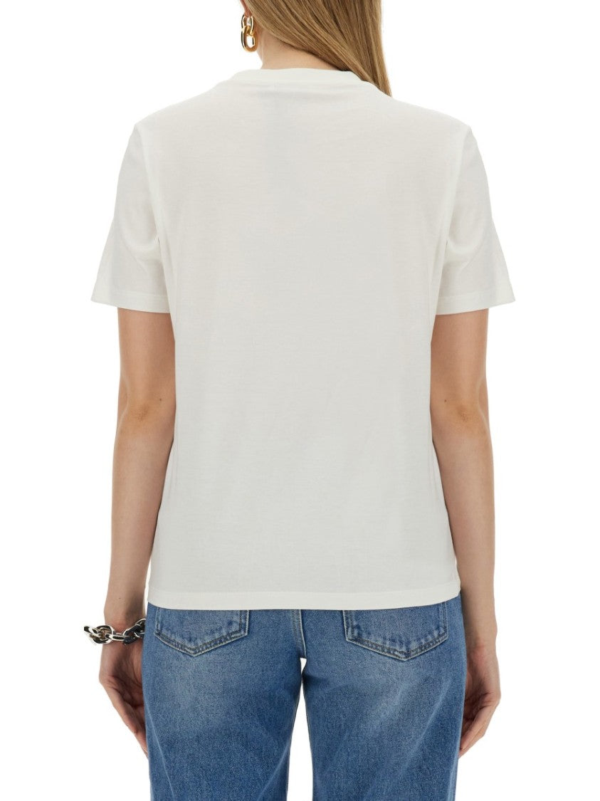 Classic Crew-Neck T-Shirt With Subtle Logo Detail