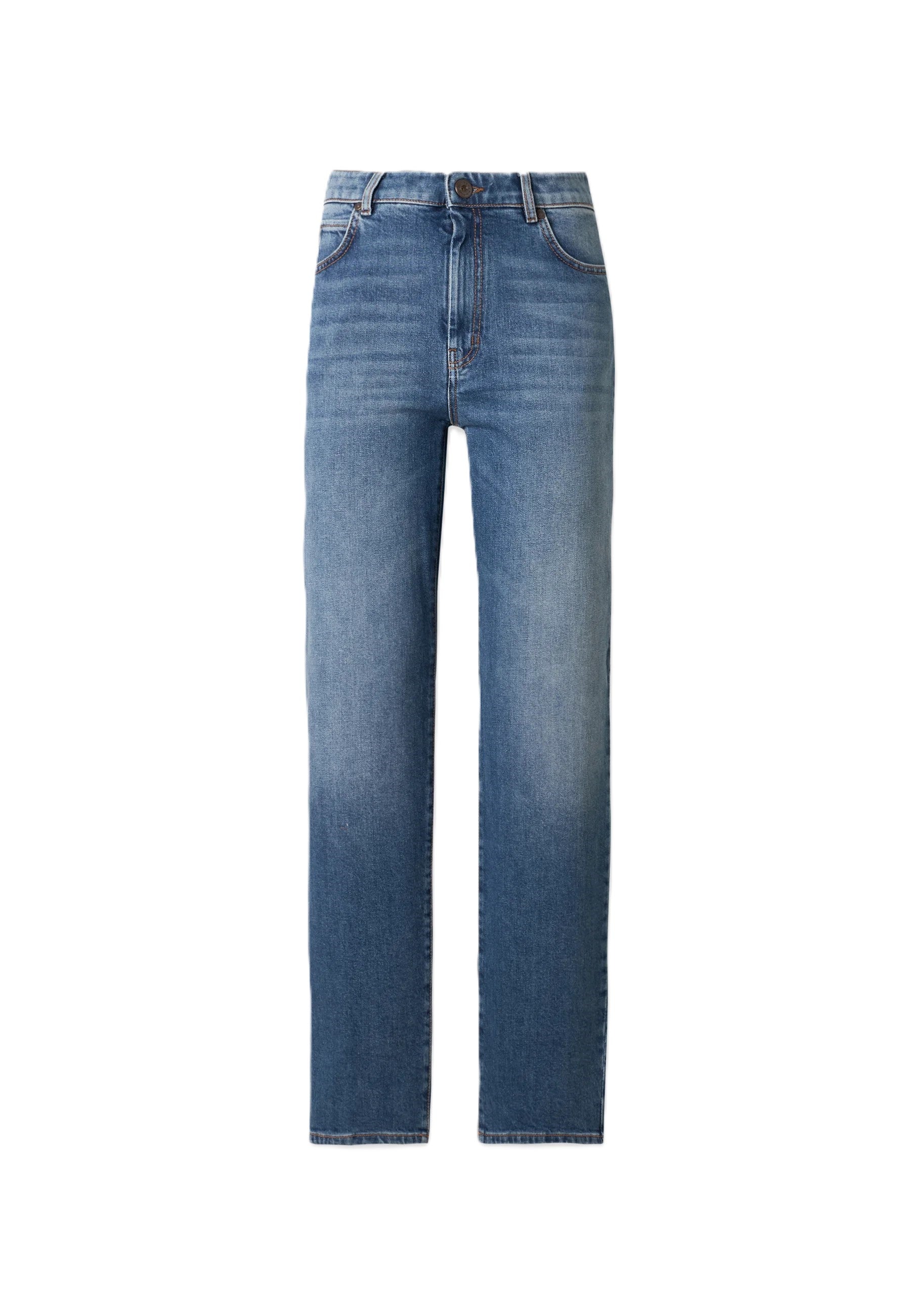 Used Blue Denim Jeans