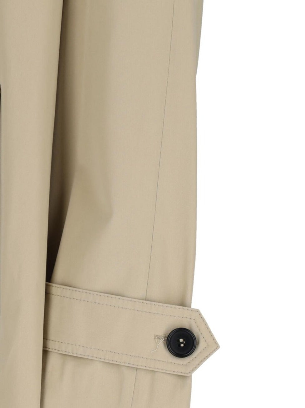 Single-Breasted Coat – Beige