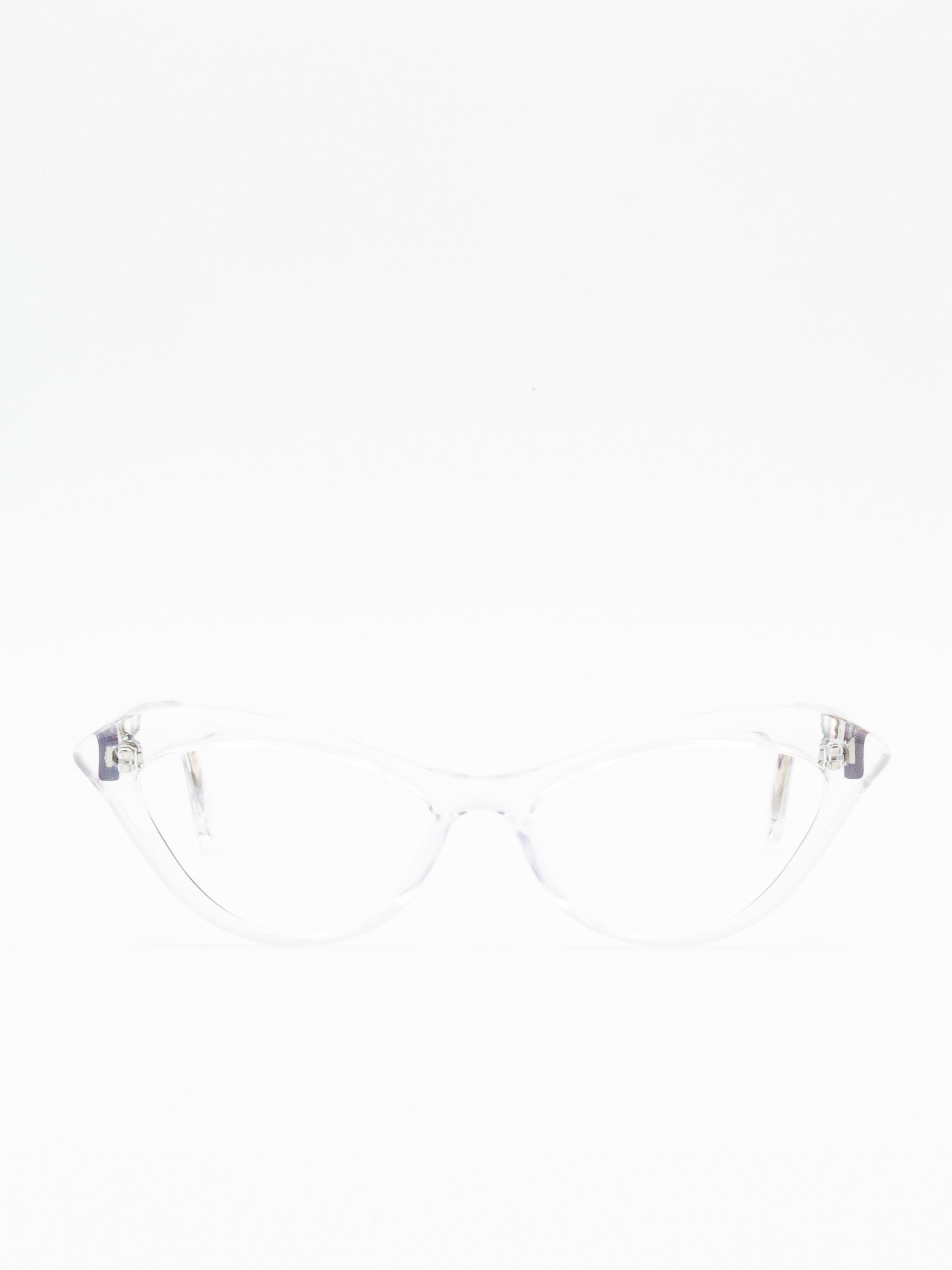 Cat-Eye Optical Frames in Nude and Neutral Finish