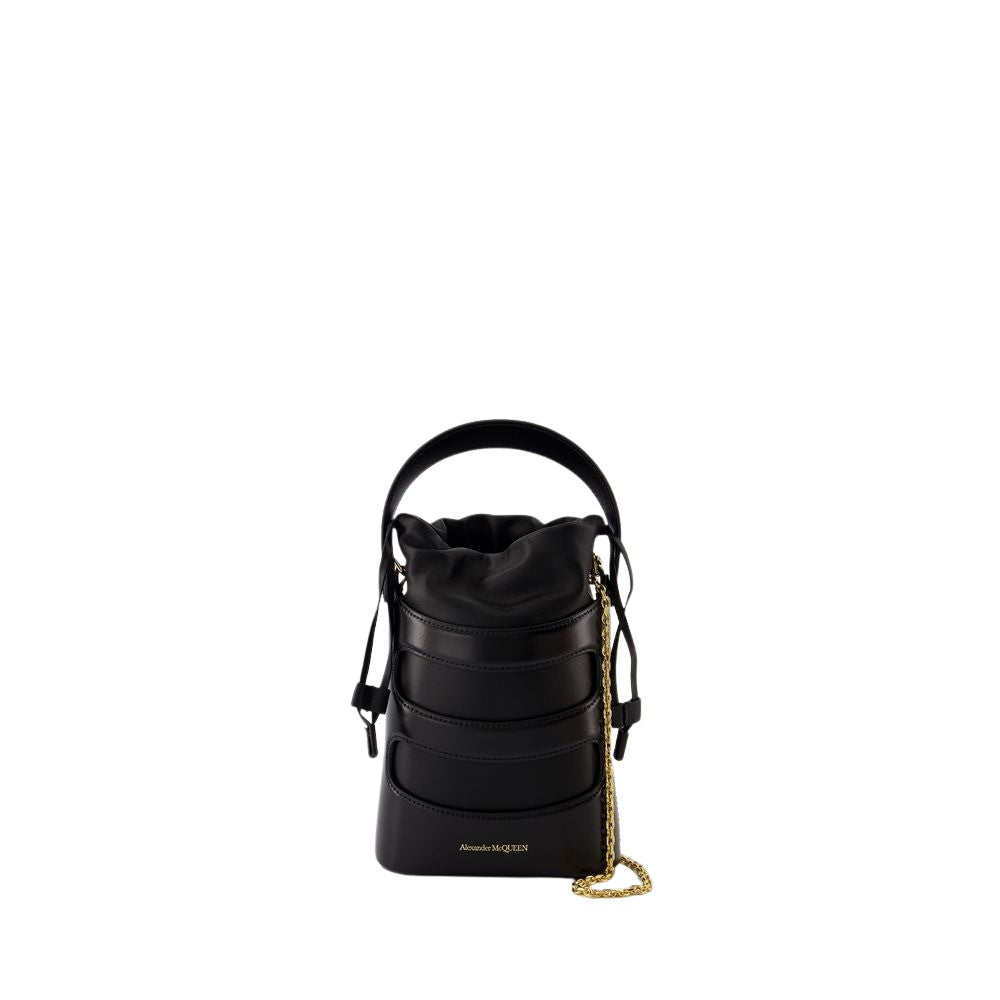 The Rise Mini Crossbody - Leather - Black
