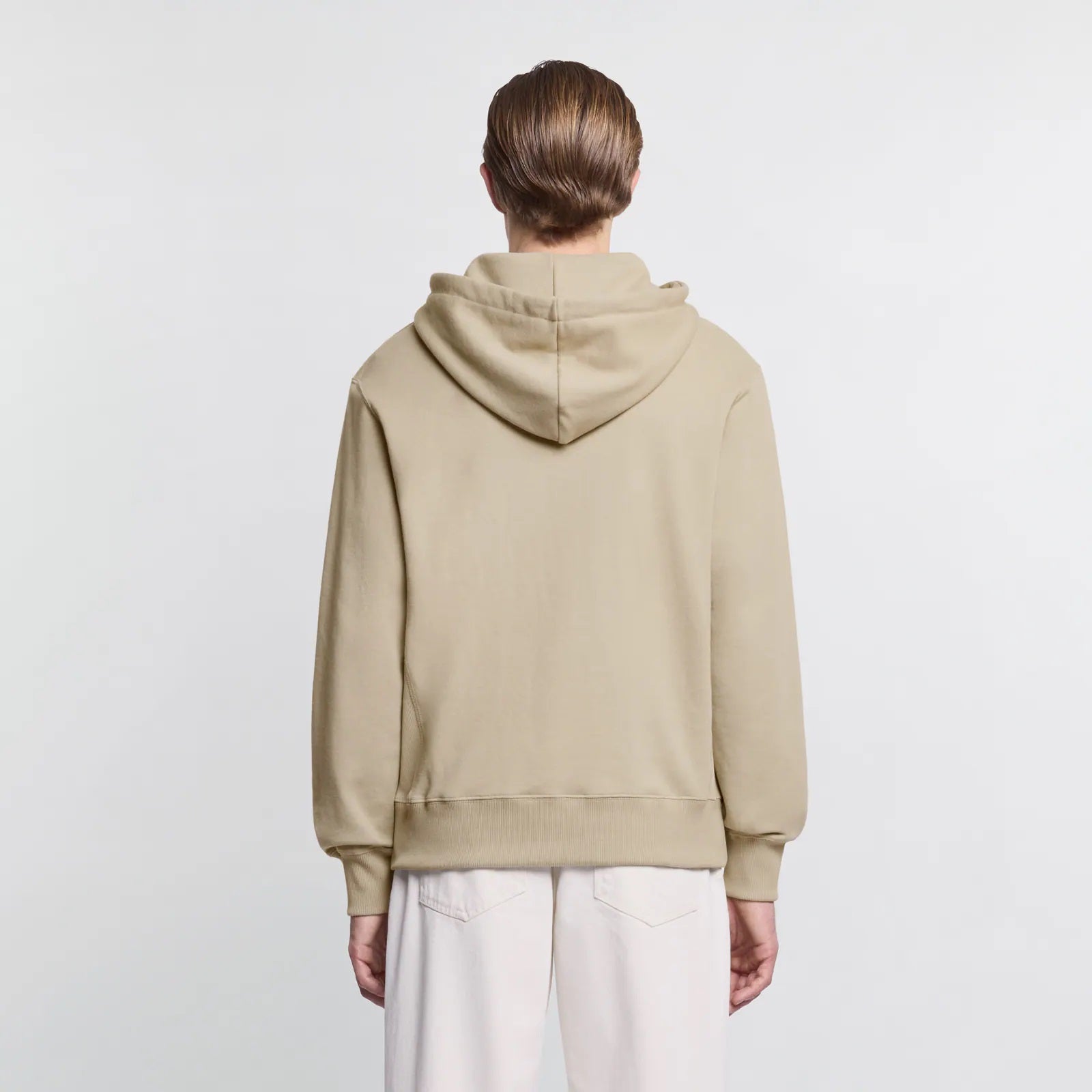 Ecru Hoodie Sweatshirt