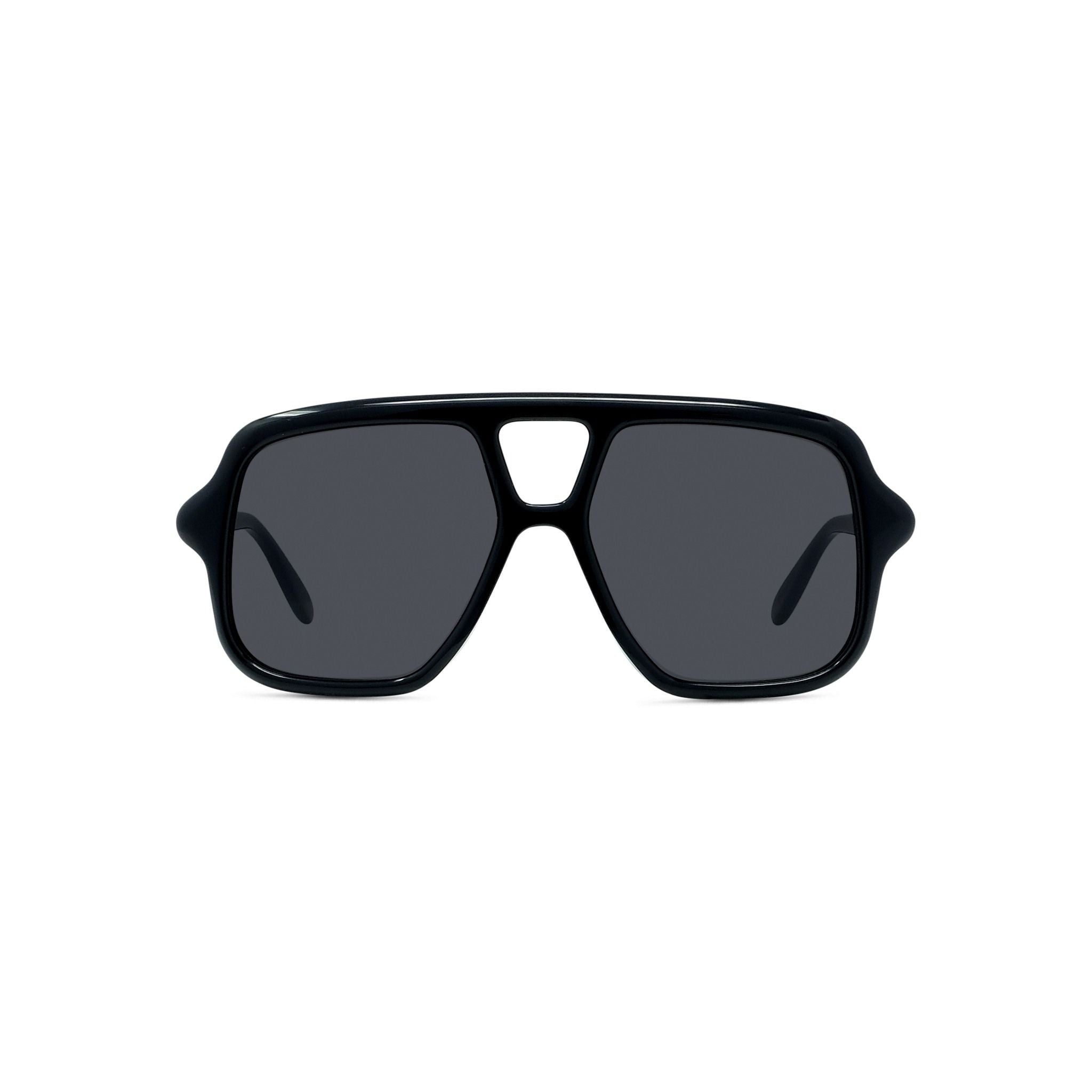 Black Lw40161U Oversized Square Sunglasses