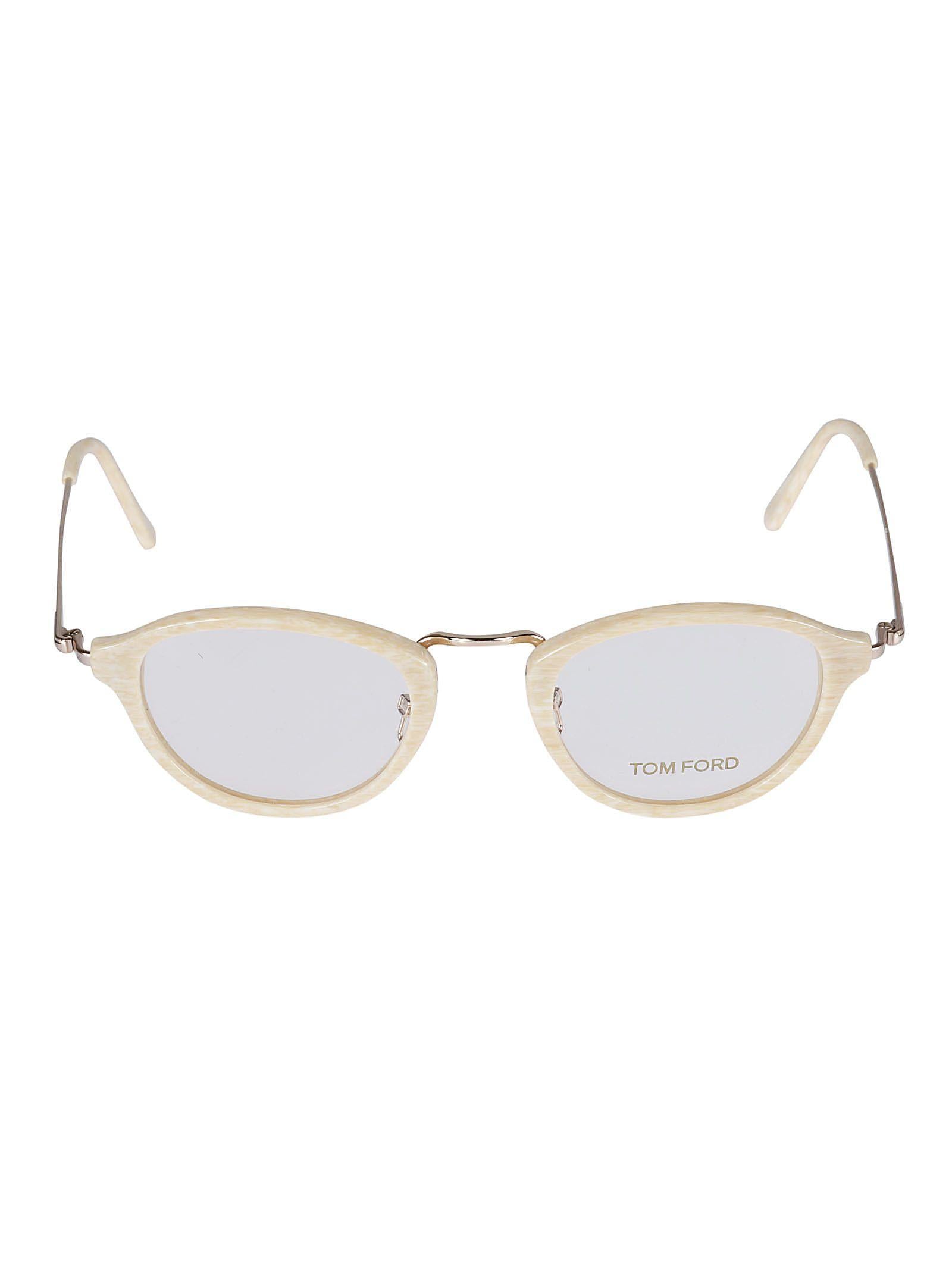 Ft5321 47060 Slim Metal Frame Oval Eyeglasses