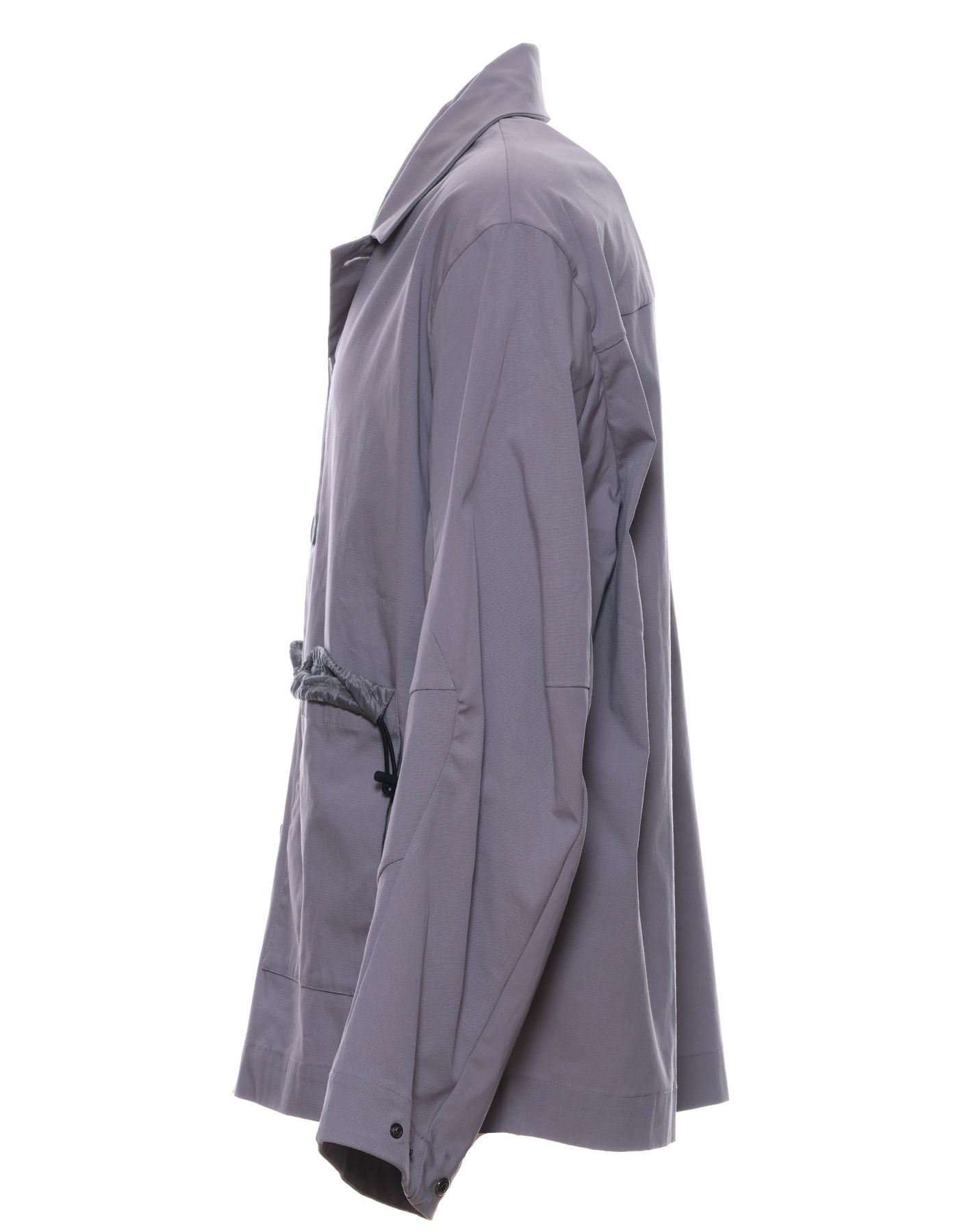 Technical Grey Shirt Jacket