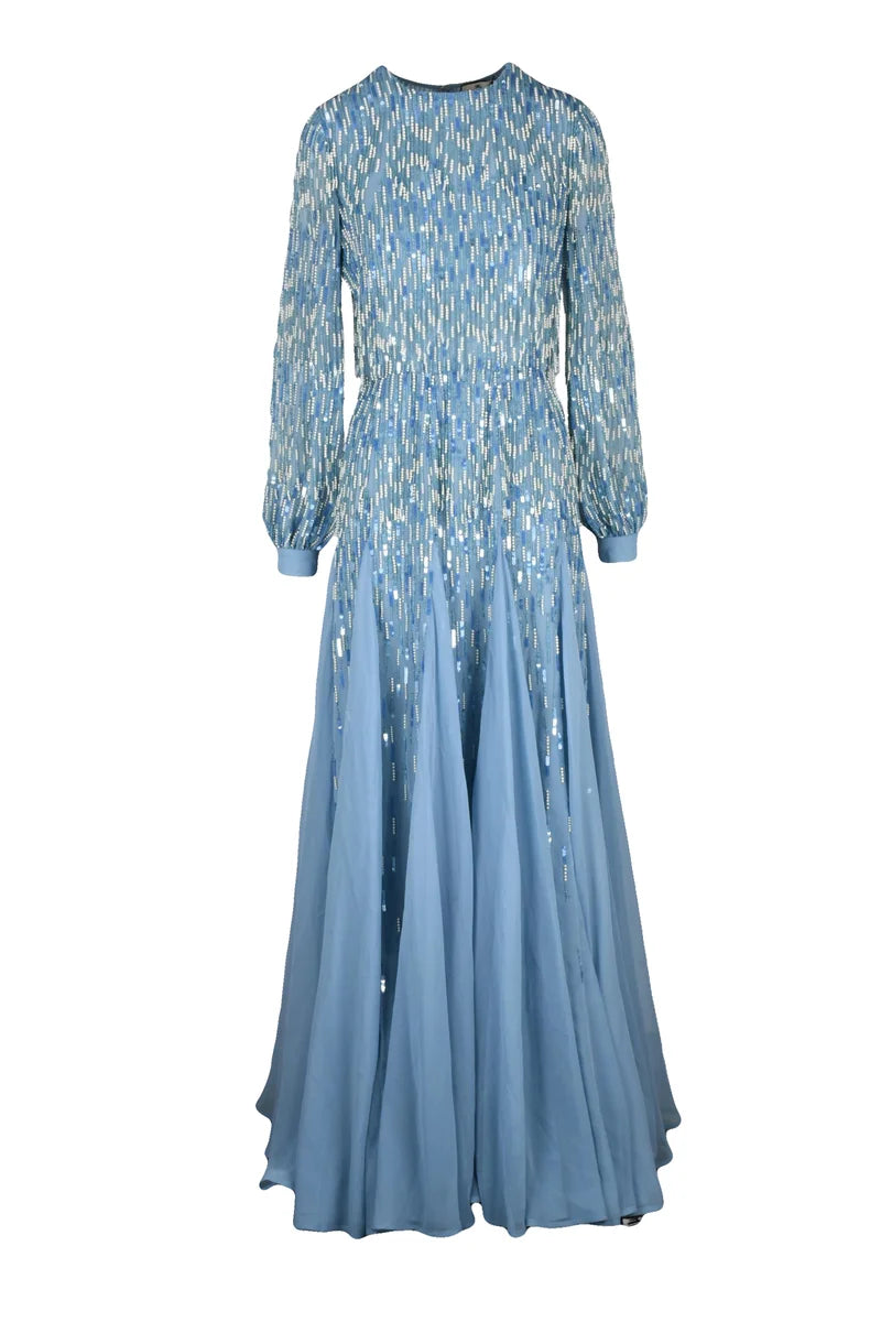 Sequin Dress - Light Blue