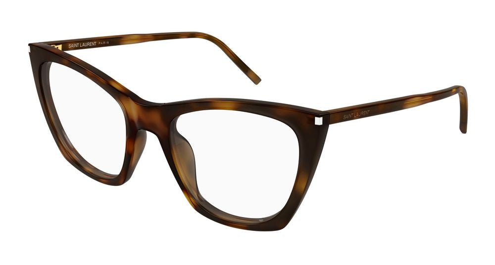 Eyeglasses Saint Laurent SL 214 KATE THIN OPT 003 Havana Havana Transpa 55/20/145