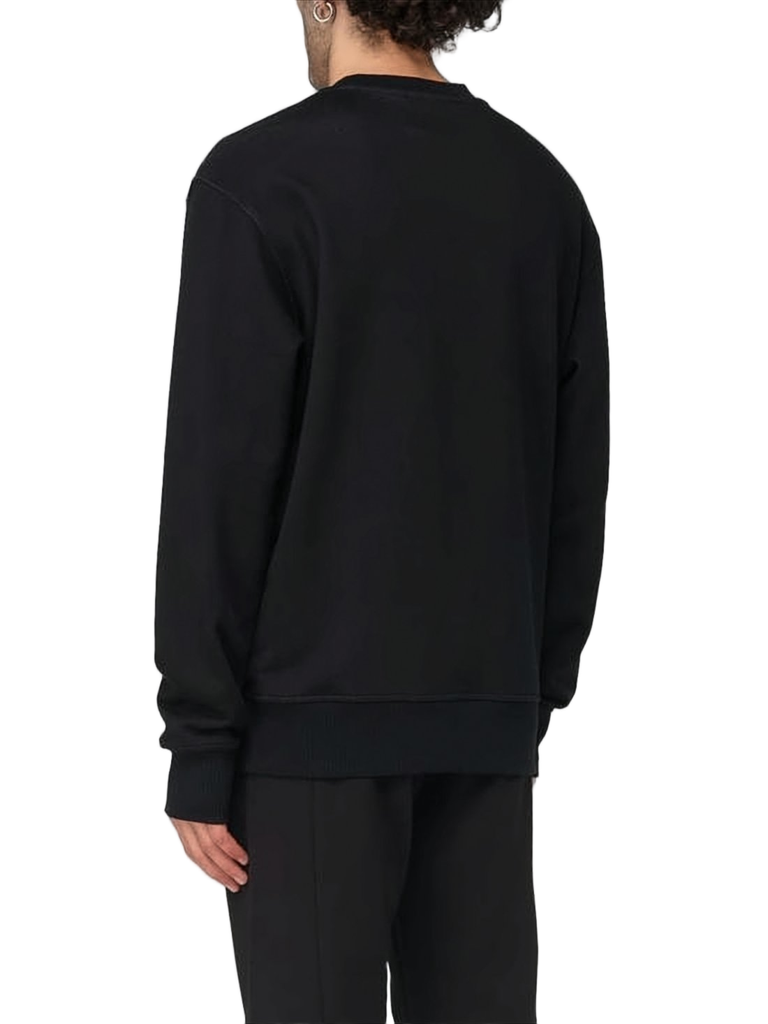 Long-Sleeve T-Shirt with Intricate Golden Patterns