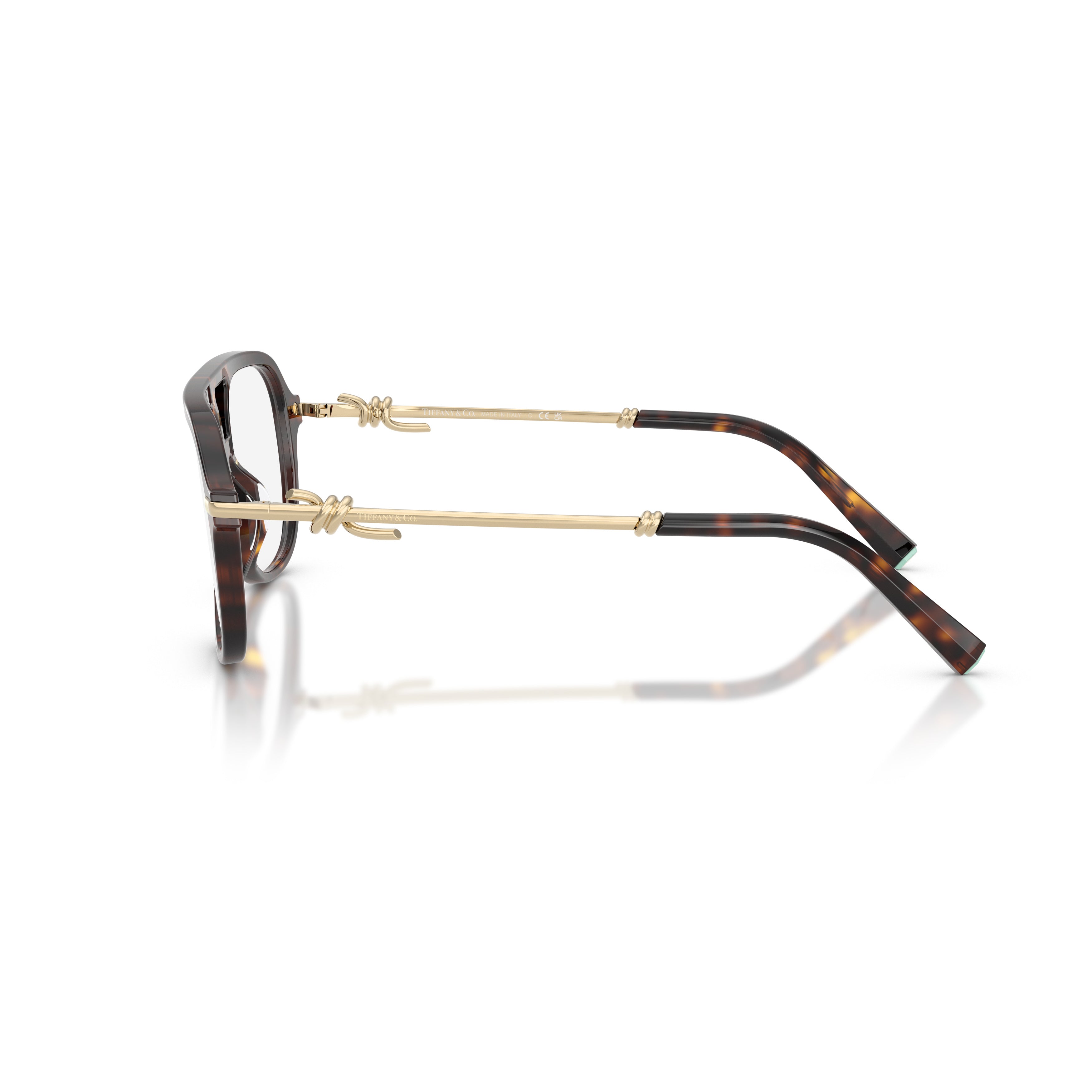 0tf2283 Tortoiseshell Aviator Eyeglasses