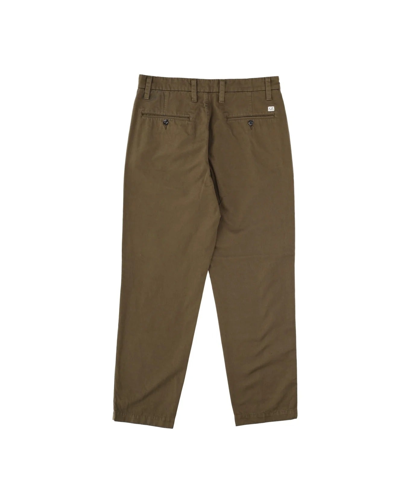 Loose Fit Olive Green Chinos