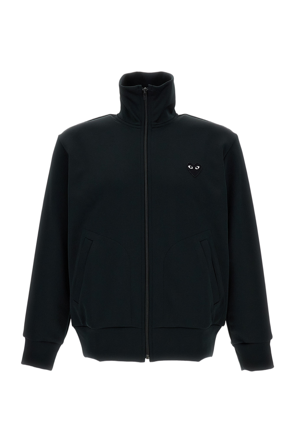 Cotton High-Neck Sweatshirt