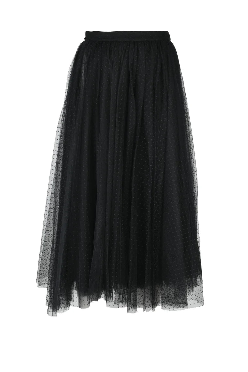 Tulle Skirt Black Polyester