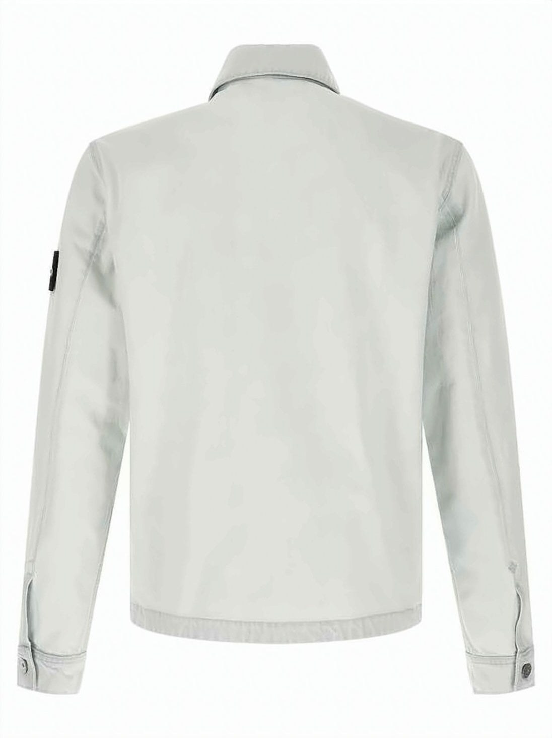 Washed White Denim Jacket