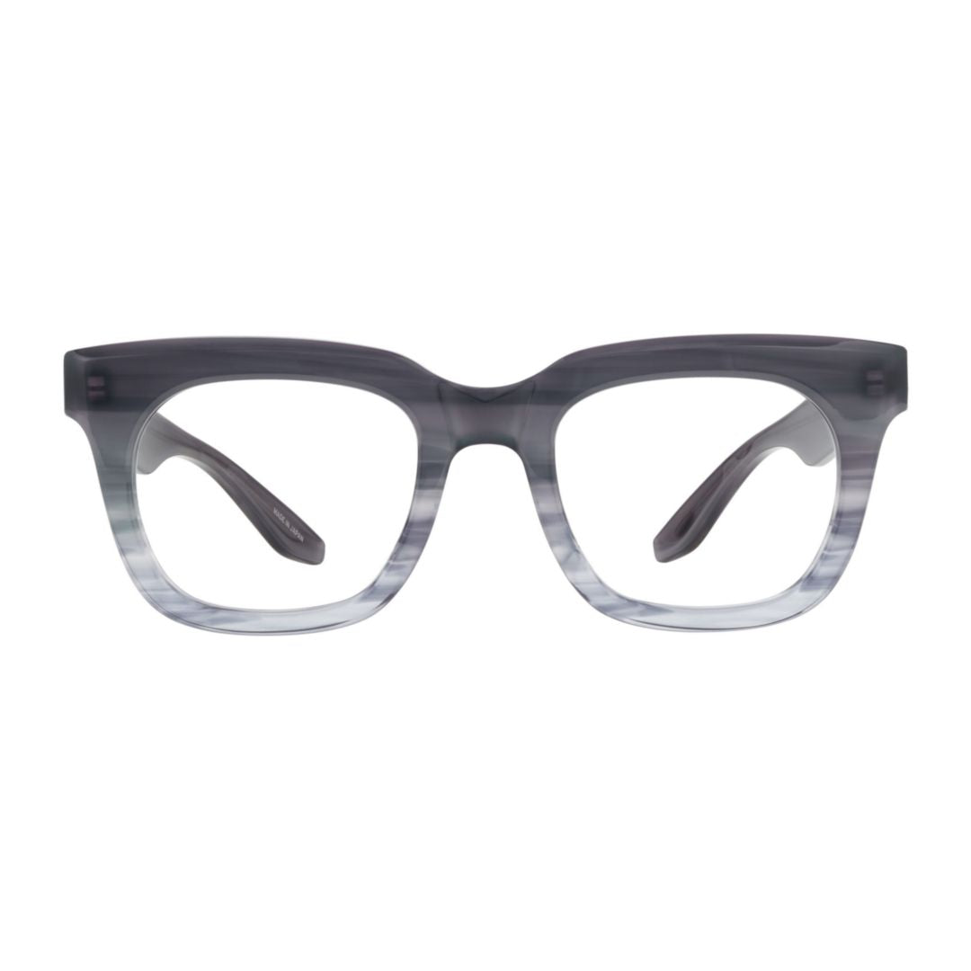 Samo Square Frame Gradient Eyeglasses with Metallic Detail