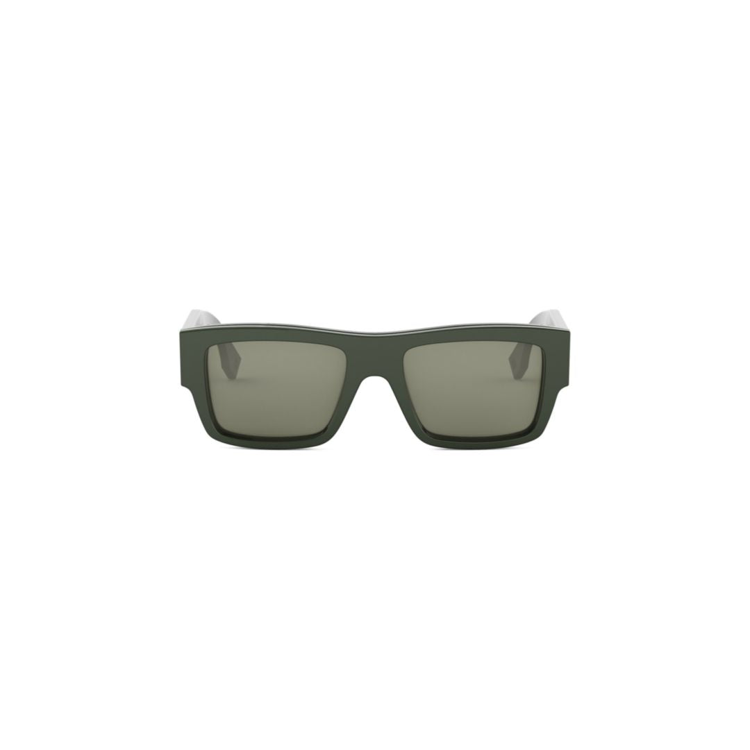 Fe40118i Bold Rectangular Sunglasses