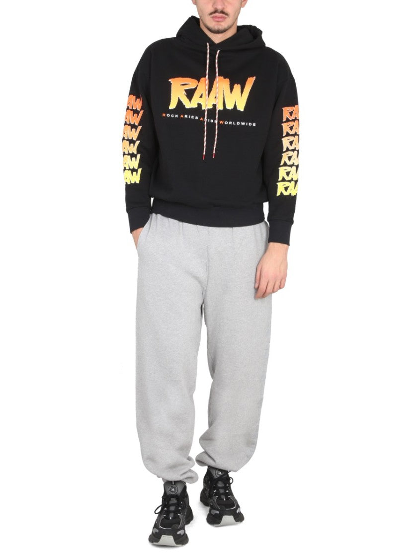 Gradient Logo Print Sweatshirt