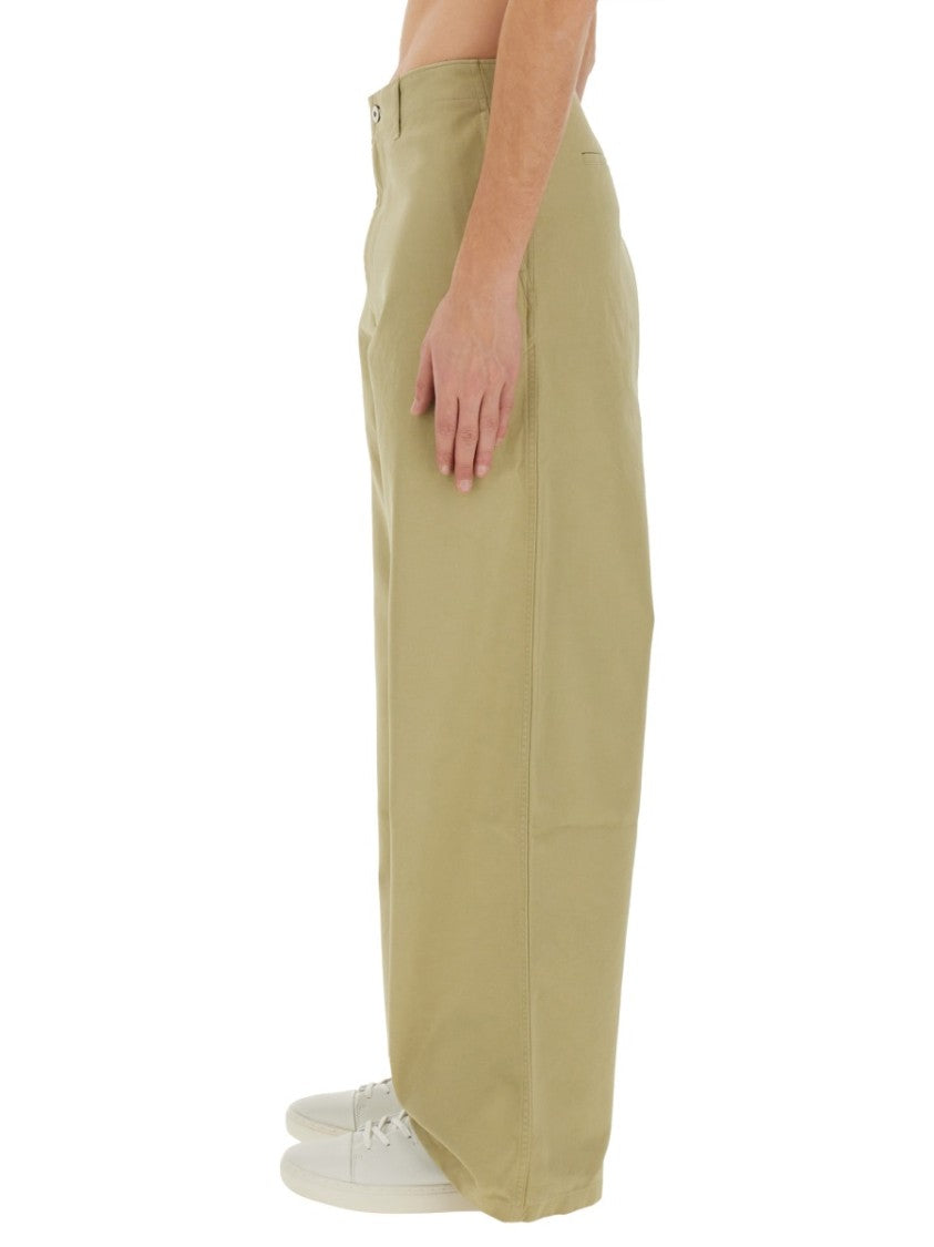 High-Waisted Straight Leg Pants