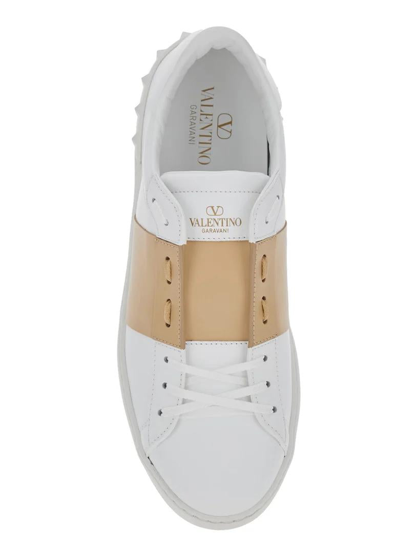 Low-Top Calf Leather Valentino Sneakers